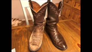 Restoring Cowboy Boots [upl. by Naara]