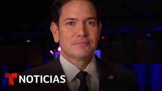 Rubio impresionado con el voto latino Envía mensaje a quienes le temen a Trump  Noticias Telemundo [upl. by Martine72]