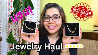 Jewelry Haul  Affordable Luxury Jewelry waterproof Jewelry Must Haves [upl. by Eblehs478]