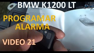 Proyecto BMW K1200LT Cómo programar la alarma Video 21 [upl. by Tucky]