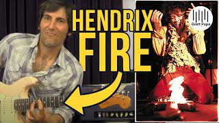 How To Play  Jimi Hendrix Fire  Guitar Lesson [upl. by Shay679]