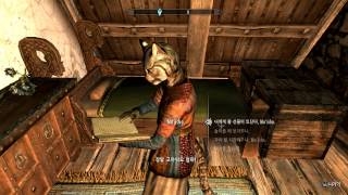 Elder Scrolls V Skyrim  Khajiit Child Maisha [upl. by Clayborn214]