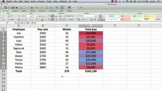 How to Make a Cell Turn a Color in a Formula in Excel  Using Microsoft Excel [upl. by Aivat]