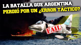 Cuando Argentina perdió la batalla aeronaval con Gran Bretaña por errores tácticos [upl. by Ailbert]