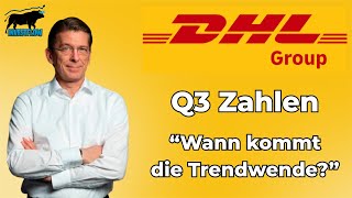 Chef Investor Relations DHL Group über Q3 Zahlen amp wie man 50 Umsatzwachstum erreichen will [upl. by Ragen]