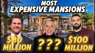 Most Expensive Mansions Owned by Celebrities  Luxury Homes Tour [upl. by Ellynn]