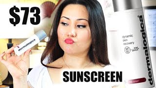 73 SUNSCREEN DERMALOGICA AGE SMART DYNAMIC SKIN RECOVERY Broad Spectrum SPF 50 REVIEW  Zulayla [upl. by Audette]