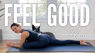 20Minute Yoga For Hips  Feel Good Flow [upl. by Ulphi]