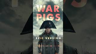 My epic cover of War Pigs inspired by the napoleon trailer Full version on my channel epicmusic [upl. by Aisayt]