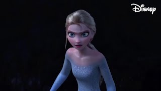 Frozen 2  Elsa vs The Dark Waters Clip  HD 1080p Blu Ray [upl. by Stacey284]