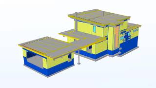 TimberFrame prefabricated house project realization  3 weeks [upl. by Teddy]