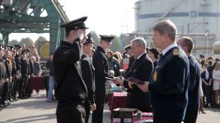 Крузенштерн встреча и посвящение  Kruzenshtern homecoming and an ordination ceremony [upl. by Eednim]