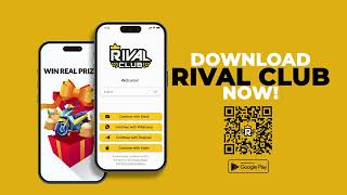 The Rival Club app is NOW LIVE on Google Play 📲 Have fun and win REAL prizes every day 🚀 [upl. by Derian]