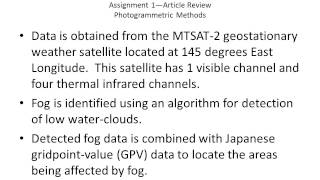 Fog Detection Satellite [upl. by Thalia53]