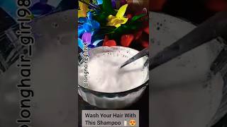 Shampoo 🧴 tonic for faster hair growth 📈🌿✅  haircare shorts ytshorts longhairgirl98 [upl. by Dorree813]