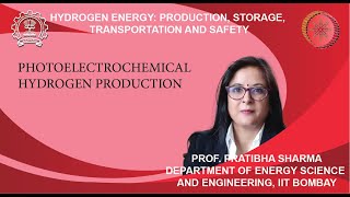 Lecture 27 Photoelectrochemical Hydrogen Production [upl. by Enirbas156]