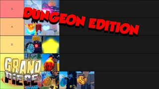 GPO Fruit Tier List Dungeons Edition [upl. by Anglo]