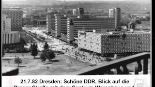 Dresden in der DDR [upl. by Ainitsirhc]