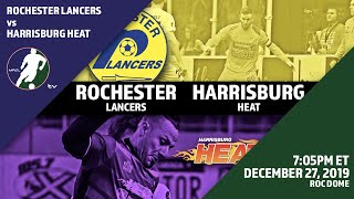 Rochester Lancers vs Harrisburg Heat [upl. by Puett]