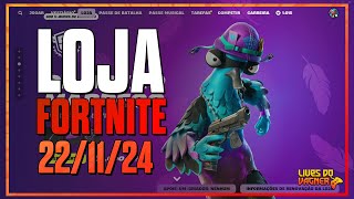 LOJA DE HOJE FORTNITE  22112024 [upl. by Acinad]