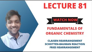 Fundamentals of Organic Chemistry Lecture 81SchottenBauman Claisen amp fries reaction [upl. by Walsh986]