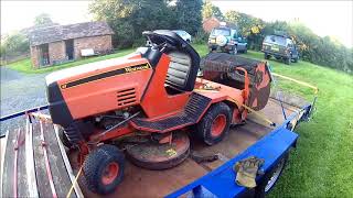 Two sick Westwood T1200 garden tractors  interesting faults Part 1 lawn mower ride on mower [upl. by Pesvoh309]