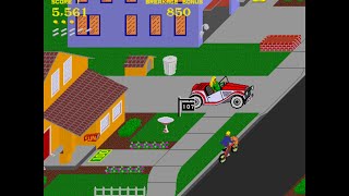 Paperboy Arcade Longplay 1984 Atari Games Rev 1 [upl. by Brainard614]