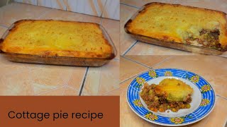 Easy cottage pie recipe [upl. by Eleira]