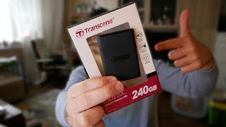 Обзор SSD Transcend ESD220C [upl. by Ecirtram]