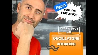 OSCILLATORE ARMONICO oscilador armonico simple II profesor de fisica [upl. by Atiniuq]