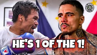 🔥George KAMBOSOS Jr Exposed what he LEARNED from Manny PACQUIAO⁉️👀 mannypacquiao boxing [upl. by Bonner]