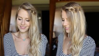 Tresse en Boucle facile en 5 minutes [upl. by Ambler215]