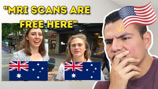 American reacts to Australians Guess American Medical Costs [upl. by Navap375]