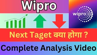 wipro share target  wipro share analysis today  wipro share target tomorrow  wipro share price [upl. by Ebonee433]