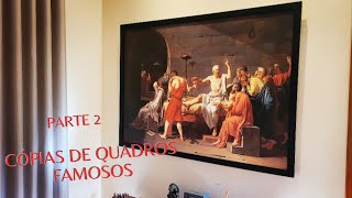 Cópias de Quadros Famosos Impressão em Canvas  Parte 2 [upl. by Aldric]