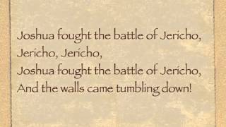 Battle of Jericho with Lyrics [upl. by Alicsirp]