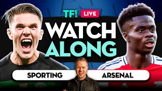 SPORTING vs ARSENAL WATCHALONG with Mark Goldbridge [upl. by Durston]