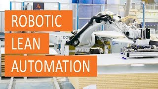 Robotic lean automation cutting center with CNC unloading [upl. by Reimer221]