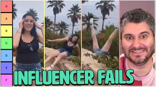 Influencer Fail Tier List  Ethan Klein amp Danny Gonzalez [upl. by Assilim891]