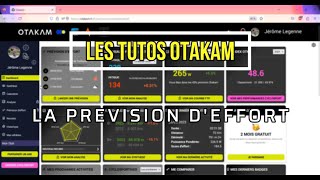 A la découverte de l’outil de prévision d’effort Otakam [upl. by Balch]