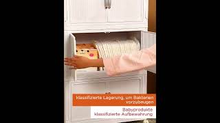 Joybos® Installationsfreier KleiderschrankAufbewahrungsorganisator mit Rollen F227 [upl. by Devan]