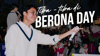 Tiba  Tiba naik panggung BERONA DAY  Njan Vlog [upl. by Yrokcaz170]