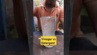 Vinegar vs detergent shorts viralshortsexperiment [upl. by Stephie]