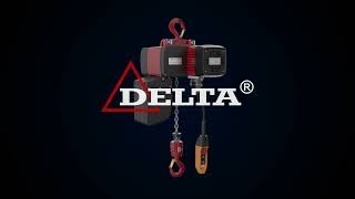 DELTA RED Premium Elektrische Kettingtakel DEH 400 volt [upl. by Alleoj]