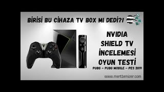 NVIDIA Shield TV İncelemesi  Oyun Testi [upl. by Sitelc979]