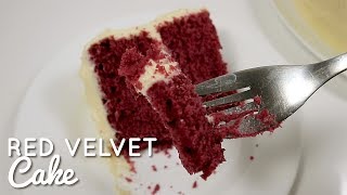 RED VELVET CAKE YANG MOIST EMPUK DAN CREAM CHEESE FROSTING [upl. by Halfon]