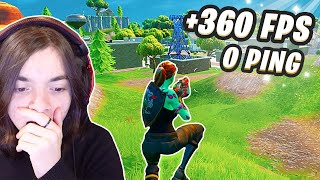 COMO MELHORAR PING E FPS NO NOVO CAPÍTULO 1 DO FORTNITE [upl. by Airenahs985]