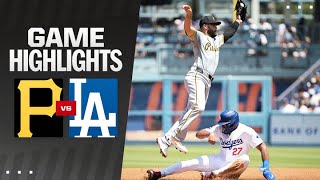 Pirates vs Dodgers Game Highlights 81124  MLB Highlights [upl. by Oilicec]