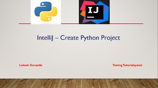 How to Create Python Project In IntelliJ IDEA [upl. by Sophi]