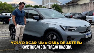 Volvo XC40 Uma obra de arte em construção agora com tração traseira [upl. by Galatea]